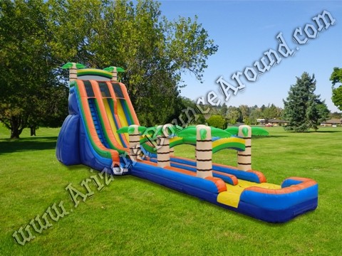 24' Dual Lane Water Slide rental Phoenix